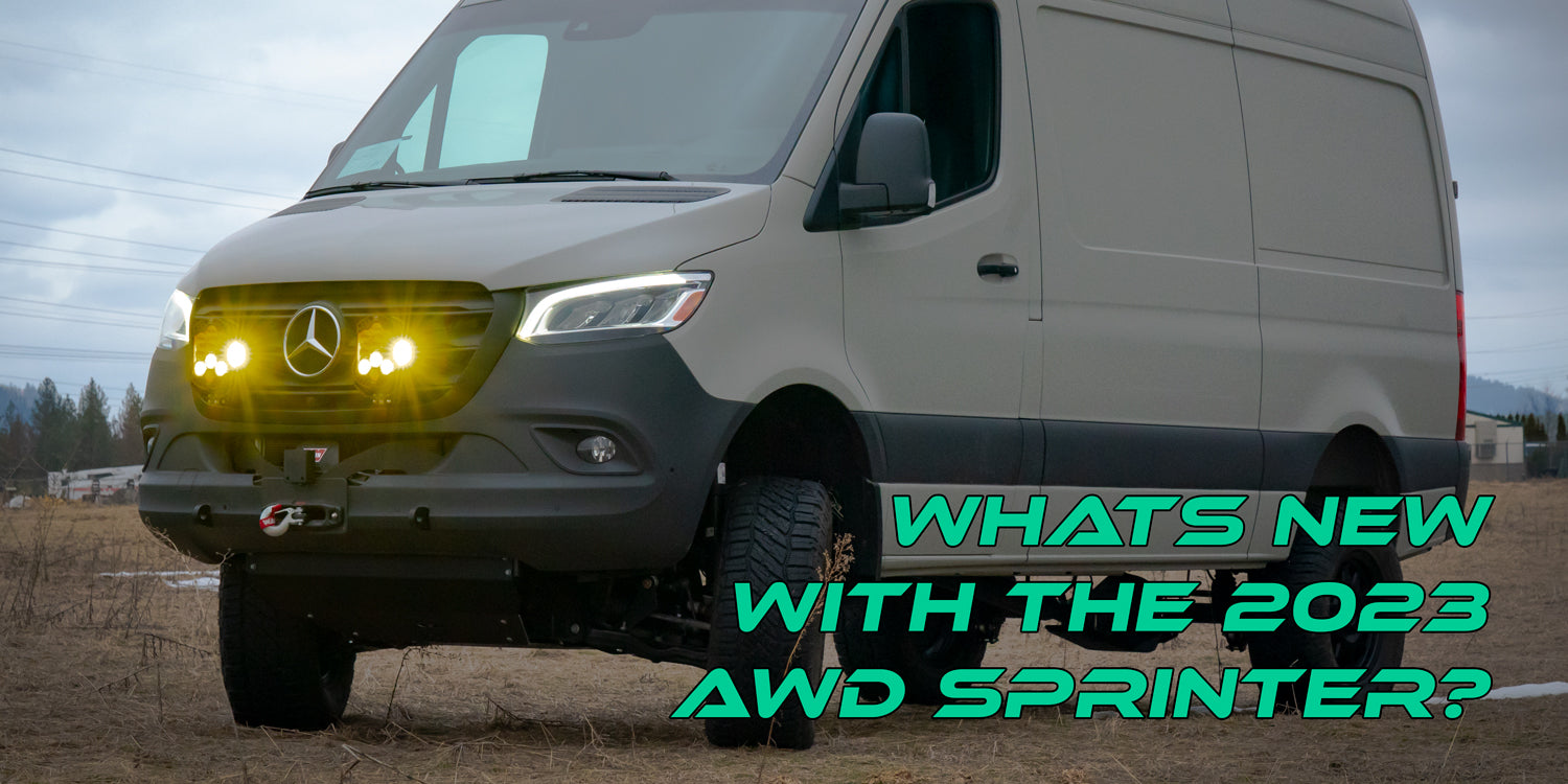 Whats new with the 2023 Sprinter AWD? – Van Compass