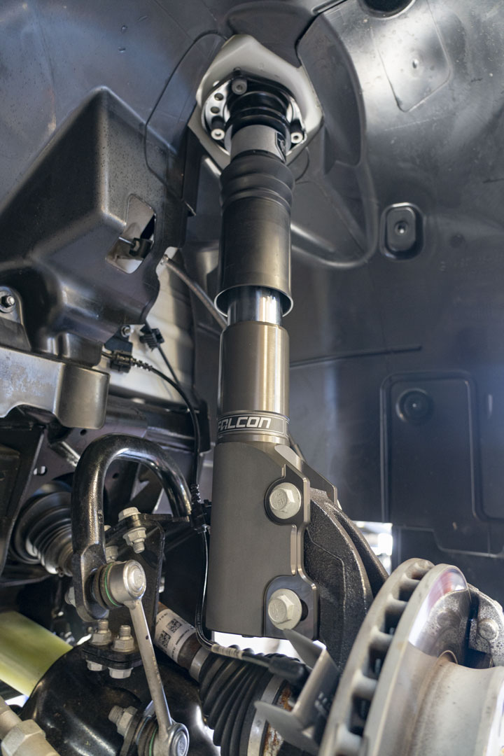 FALCON MONOTUBE INVERTED RALLY STRUT, SPRINTER 4x4 AND AWD, 2015-PRESENT by VAN COMPASS