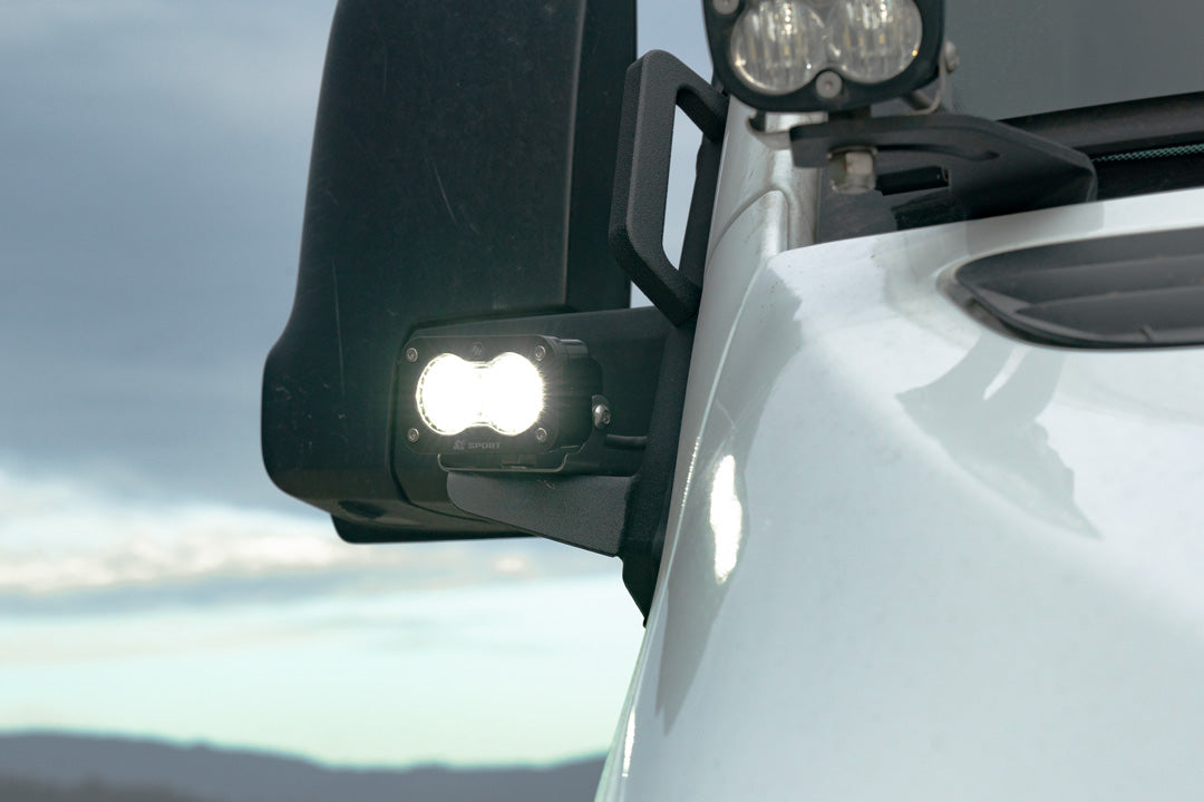 A-PILLAR GRAB HANDLE LIGHT MOUNT - SPRINTER (2019+) by VAN COMPASS