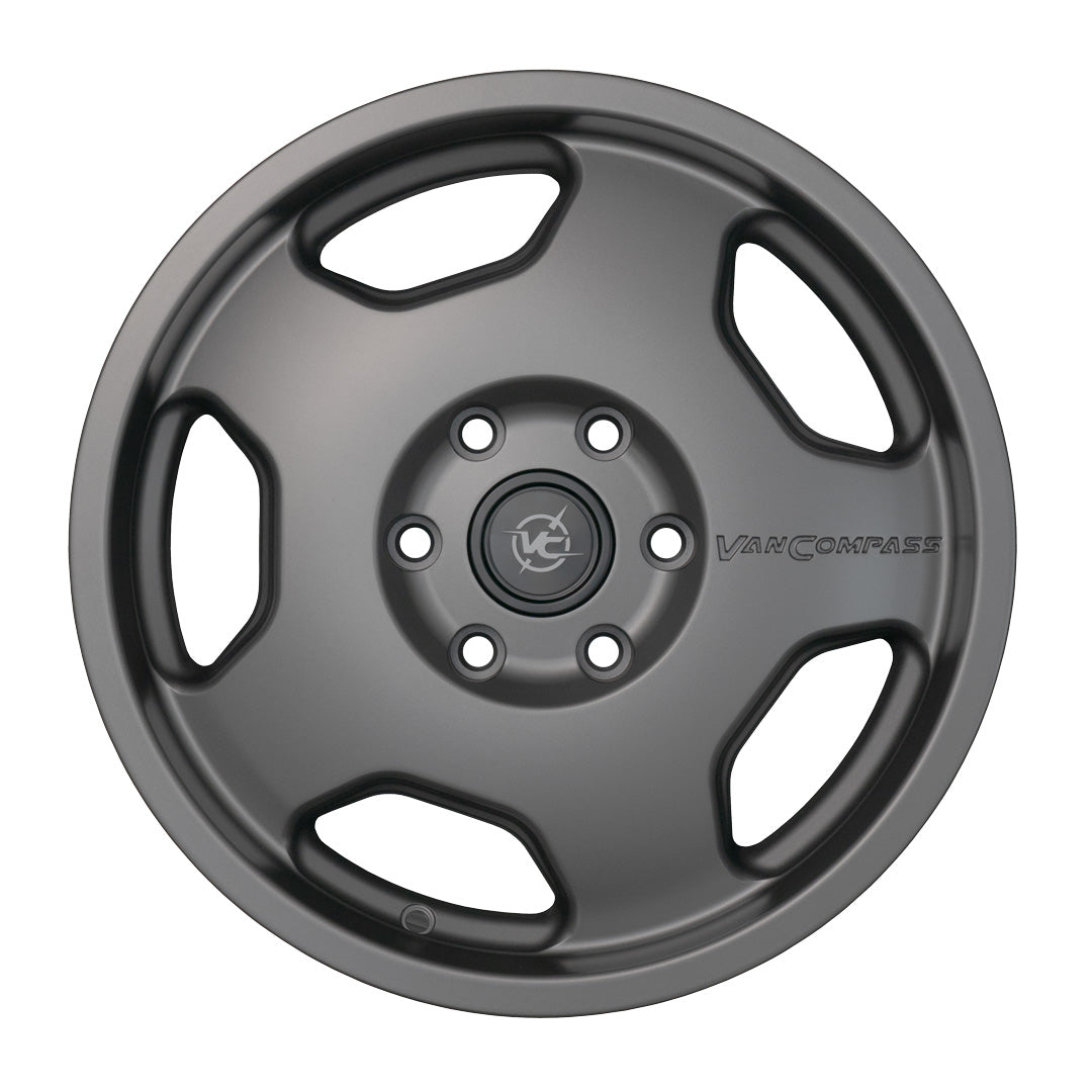 CHUNK - 17x8" WHEEL in SATIN TITANIUM by VAN COMPASS