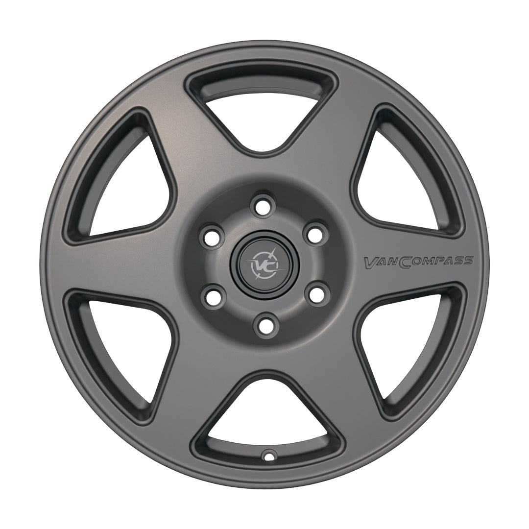 SLICE - 17x8" WHEEL in SATIN TITANIUM by VAN COMPASS