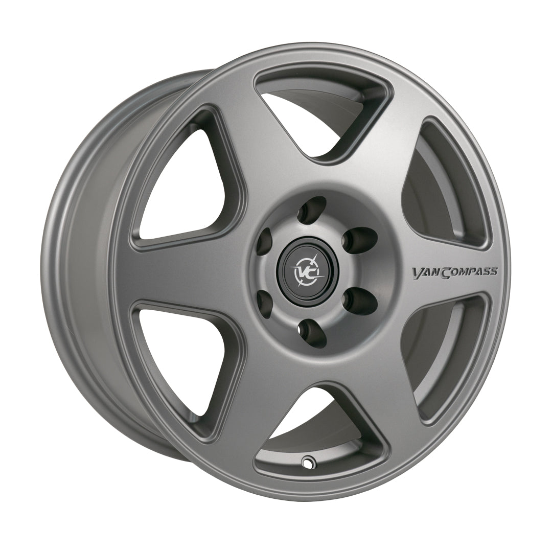 SLICE - 17x8" WHEEL in SATIN TITANIUM by VAN COMPASS