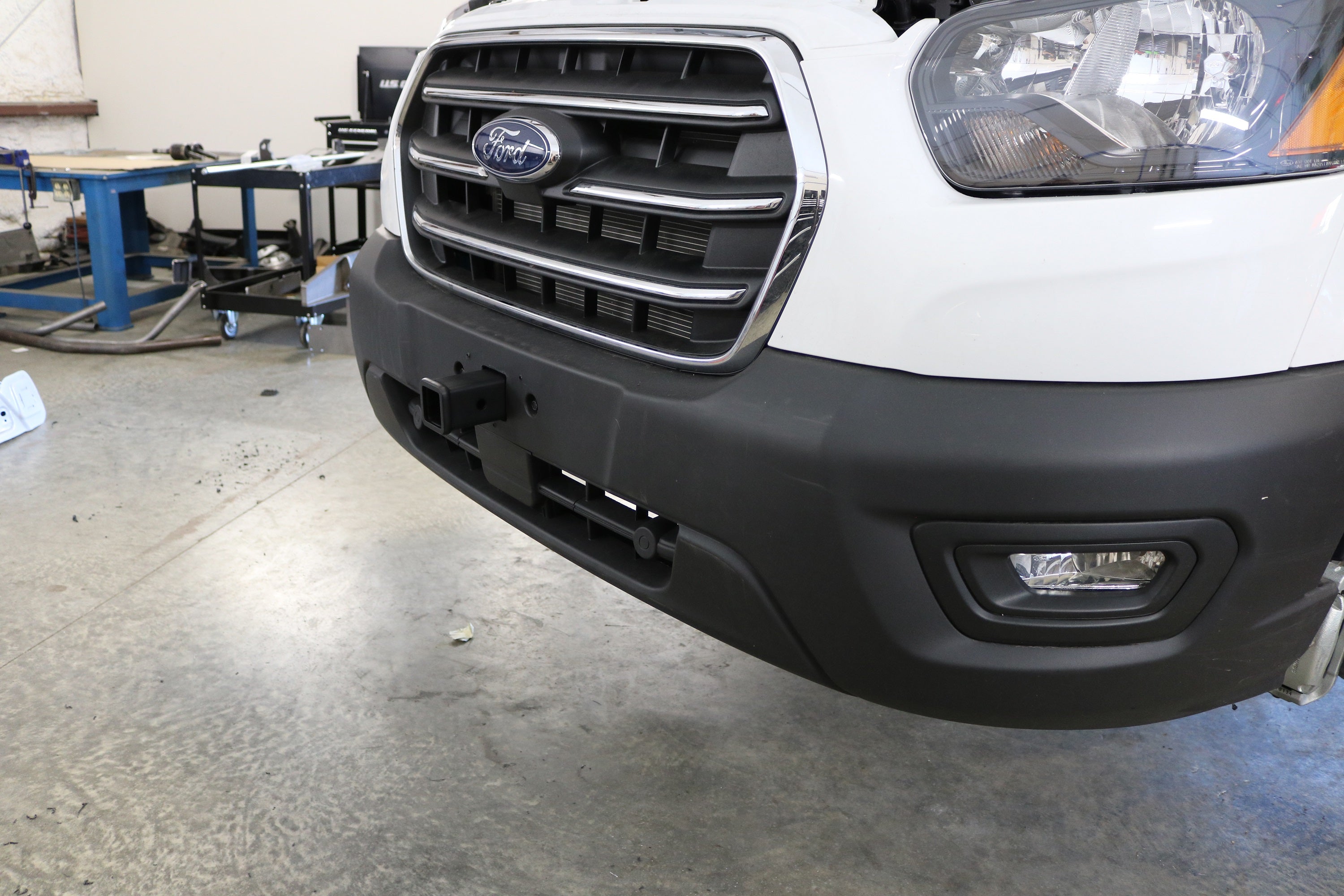 FRONT RECEIVER HITCH - FORD TRANSIT (2013+ 1500, 2500, 3500) by