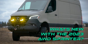 Whats new with the 2023 Sprinter AWD?