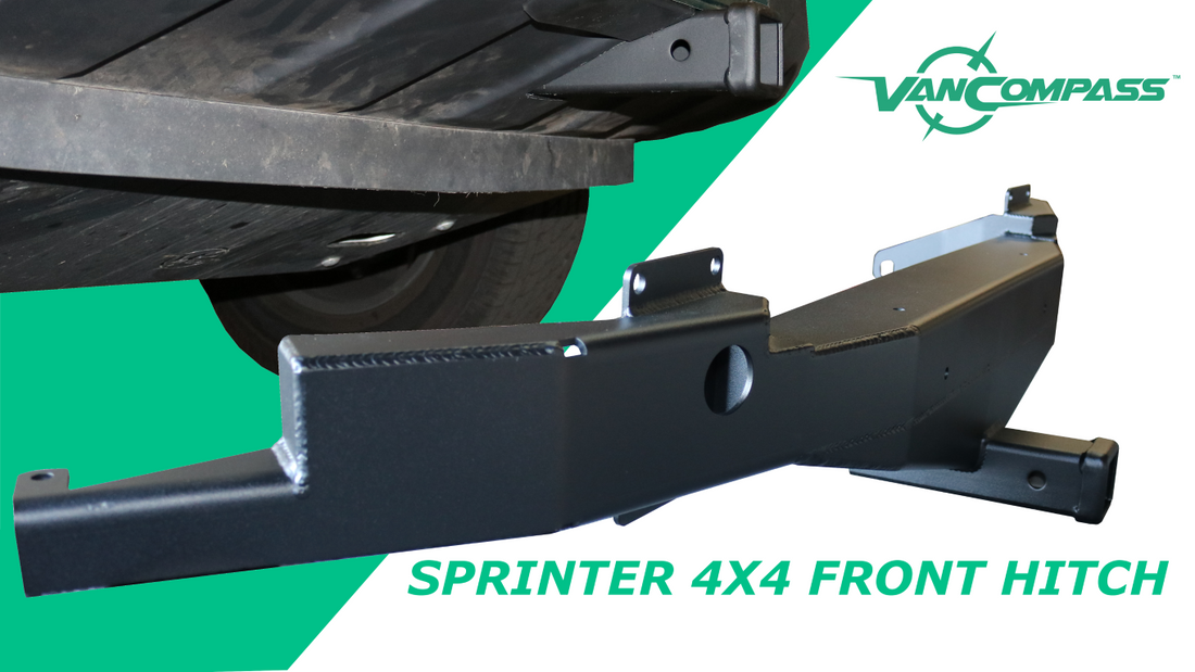 Sprinter 4x4 Front Receiver Hitch Bumper – Van Compass