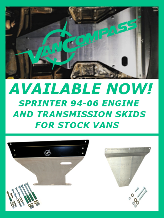 Mercedes-Benz Sprinter T1N Skid Plates Now Available