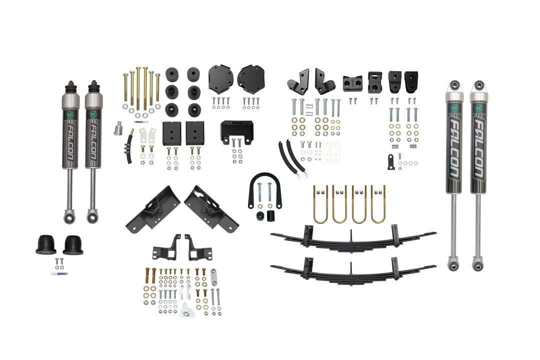 Van Compass Stage 5 - Sprinter 2500 4X4, 19-22 - 2 Inch Lift - Falcon 2.1 Shocks, Mid Tune