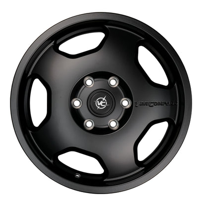 CHUNK - 17x8" WHEEL in SATIN BLACK by VAN COMPASS