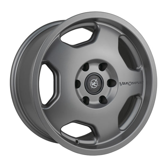 CHUNK - 17x8" WHEEL in SATIN TITANIUM by VAN COMPASS