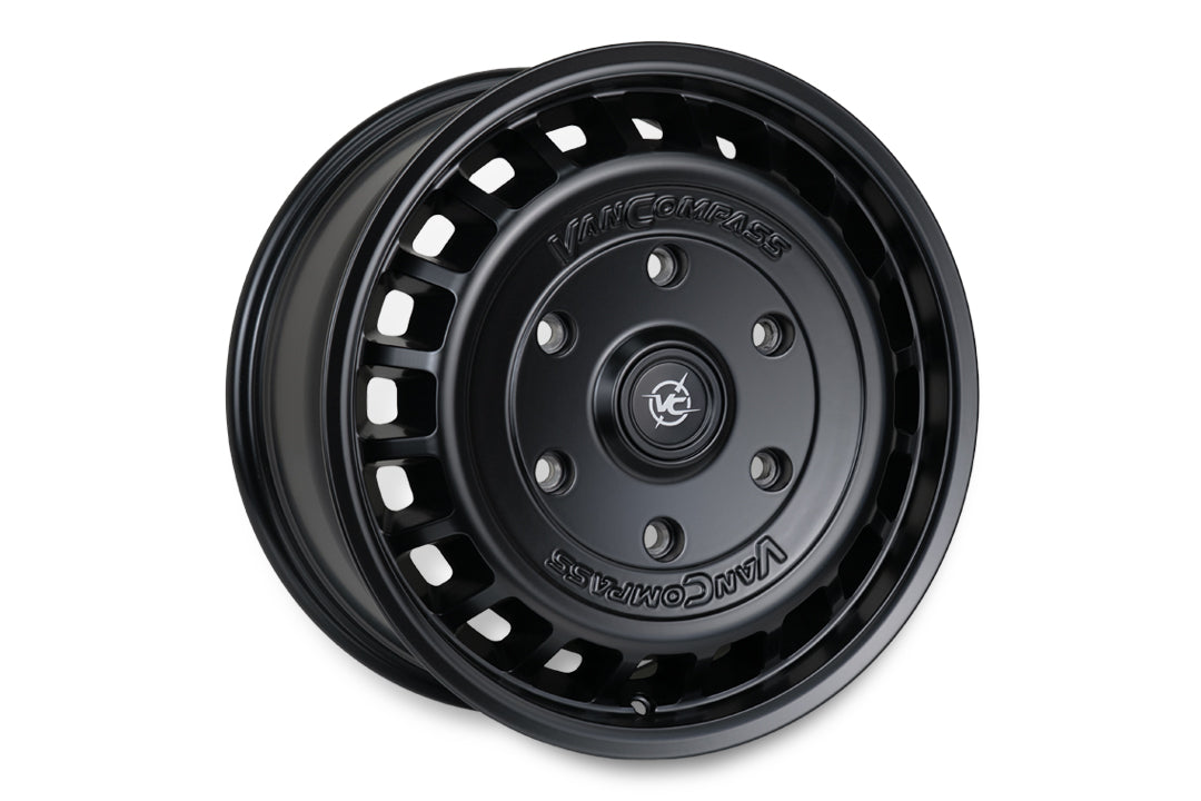VANE - 17x8" WHEEL in SATIN BLACK by VAN COMPASS
