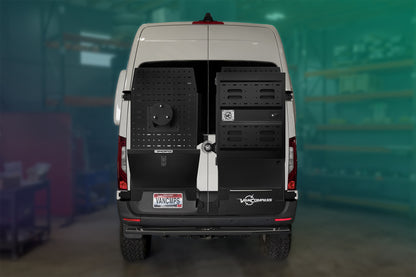 OUTBACK REAR DOOR STORAGE SYSTEM - SPRINTER 2019-UP