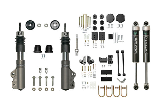 STAGE 4 SYSTEM WITH STRUTS, 2" LIFT - SPRINTER 2WD (2019+ 2500) by VAN COMPASS