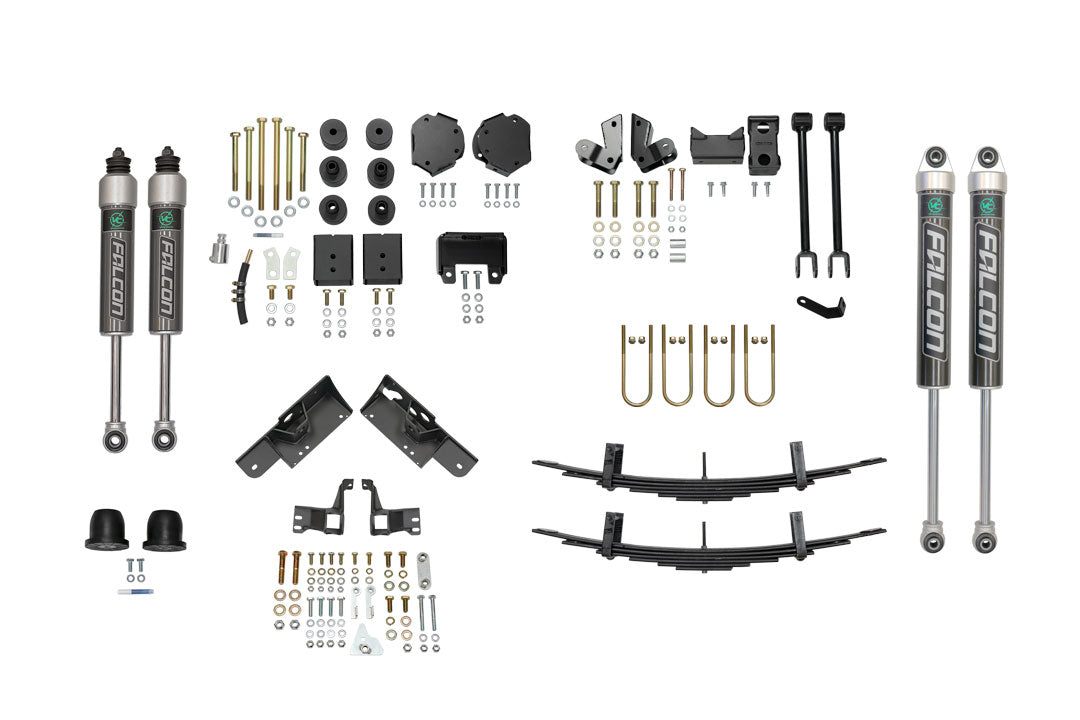 Van Compass Stage 5 - Sprinter 2500 4X4, 15-18 - 2 Inch Lift - Falcon 2.1 Shocks, Mid Tune
