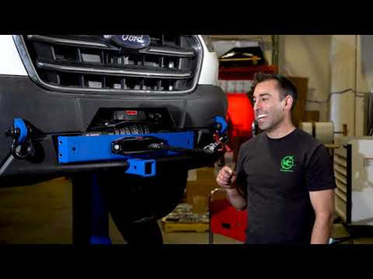 FRONT WINCH BUMPER, 350HD COMPATIBLE - FORD TRANSIT by VAN COMPASS