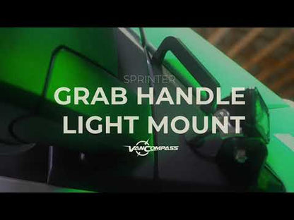 A-PILLAR GRAB HANDLE LIGHT MOUNT - SPRINTER (2019+) by VAN COMPASS