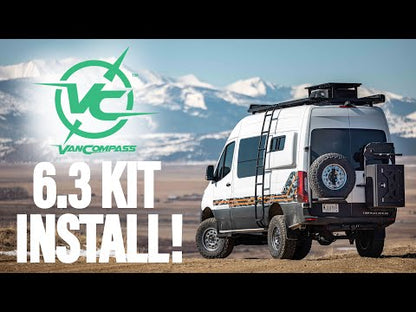 STAGE 6.3 SYSTEM, 2" LIFT - SPRINTER AWD (2023+ 2500 ONLY) by VAN COMPASS