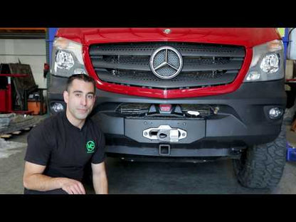 FRONT WINCH BUMPER - SPRINTER (2015-2018) by VAN COMPASS