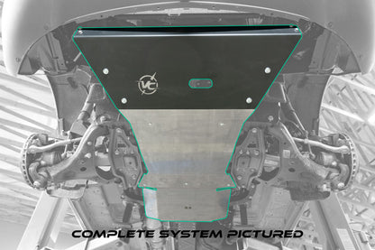 TRANSMISSION AND TRANSFER CASE SKID PLATE - SPRINTER AWD (2023+ 2500) by VAN COMPASS