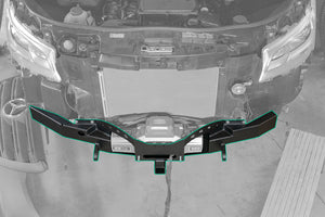 FRONT WINCH MOUNT WITH BULL BAR - SPRINTER (2019+) by VAN COMPASS