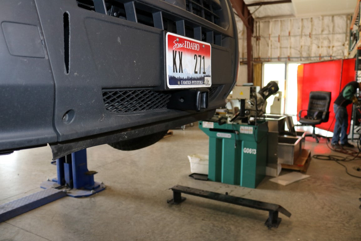 Ram Promaster front hitch bumper by Van Compass